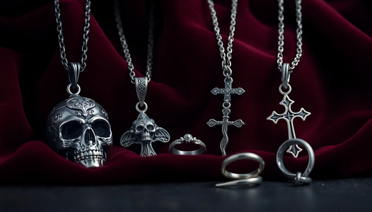 Symbolism in Gothic Jewelry: Skulls, Crosses, and Serpents